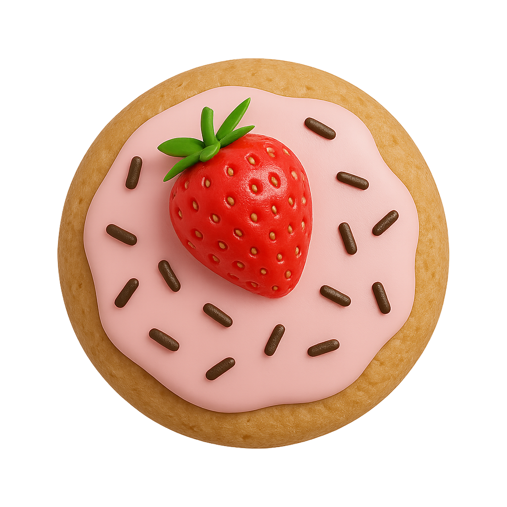 Cookie fraise